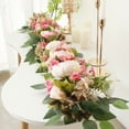 thumbnail image 3 of Vendido por 2 uds nueva mesa de flores con arco de boda decoración Floral para fiesta de vid Material: plástico + seda ANGGREK Otros, 3 of 8