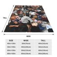thumbnail image 3 of Manta de Tom Hardy, suave y afelpada, ideal para dormitorio, sala de estar, sofá, oficina, regalo para todas las estaciones para mujeres, hombres, niñas y niños., 3 of 7