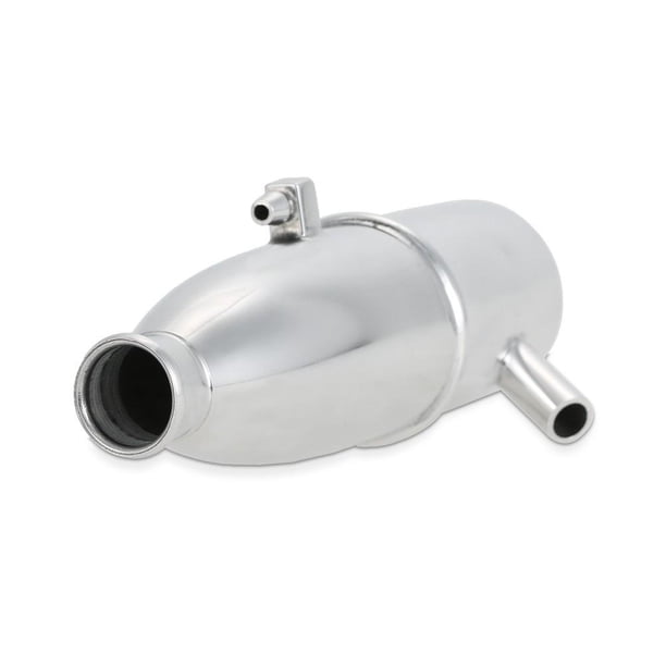 Piezas de Actualización RC 1/10 Macarena Tubo de Escape Color Plata