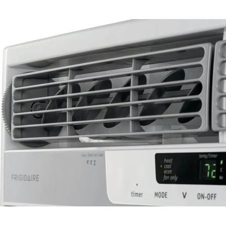 Frigidaire - Home Comfort Median 1050 Sq. Ft. Through-the-Wall/Window Air Conditioner and 1050 Sq. Ft. Heater - White