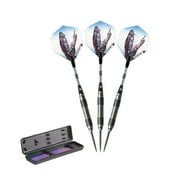 Elkadart Black Mamba 80% Tungsten Steel Tip Dart Set, 22 Grams