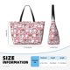 thumbnail image 4 of Easygdp Kawaii Pig Bolsa de Viaje de Playa de Gran Capacidad, Bolsa Tote Perfecta para la Playa, Escapadas de Fin de Semana y Viajes, 4 of 7