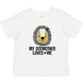 thumbnail image 3 of Inktastic My Godmother Loves Me Godson Lion Boys Baby T-Shirt, 3 of 5