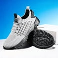 thumbnail image 2 of ULSTO Men's Breathable Mesh Knitted Running Shoes, Men's Four Seasons Lightweight Casual Shoes, Sports Shoes, Walking Shoes, 2 of 5