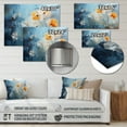 thumbnail image 4 of Designart "Patterns in Nature Dandelion s Design" Floral Metal Wall Decor, 4 of 5