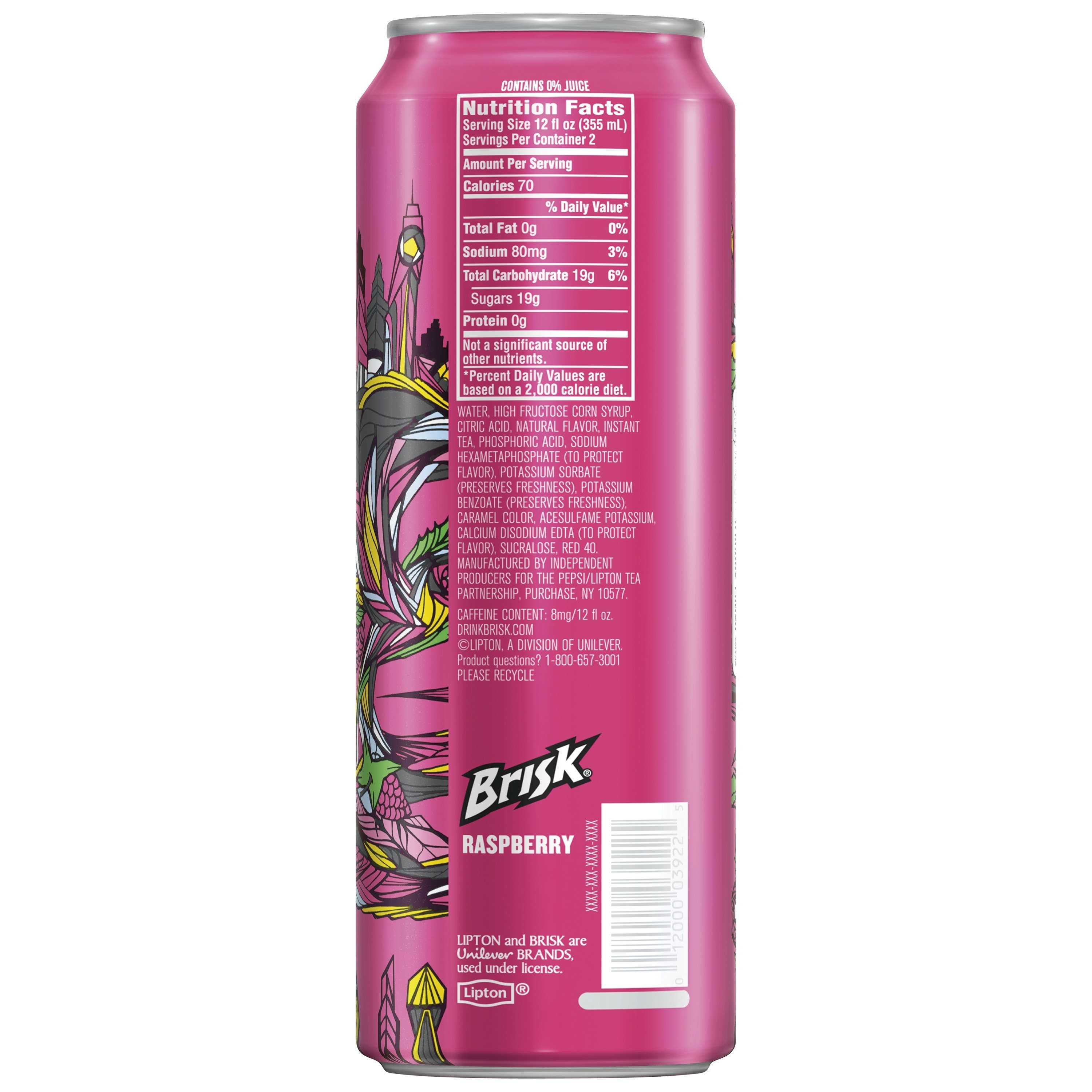 all brisk flavors nutrition facts all brisk flavors nutrition facts