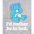 thumbnail image 3 of Care Bears - Rather Be In Bed - Men's Crew Fleece Sweatshirt, 3 of 5