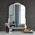 thumbnail image 5 of SHYFOY Baroque Arch Wall Mirror Mirror Wall Decor for Living Room Home 31.5" x 23.6'', 5 of 7