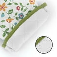 thumbnail image 5 of Oven gloves extremely heat-resistant oven gloves anti-slip flower motifs oven insulation pads for grilling barbecue baking cooking (1 pair), 5 of 6