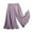 O1-Purple, variant on GBSYEWXS Girls Toddler Pants Culottes Fashion Breathable Loose Elastic Waist Purple Trousers Size 2-3 Years