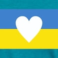 thumbnail image 3 of CafePress - Ukraine Heart T Shirt - Womens Tri-blend T-Shirt, 3 of 4