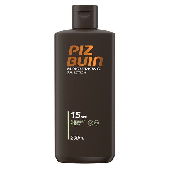 Loción solar Hidratante Piz Buin SPF15 200 ml