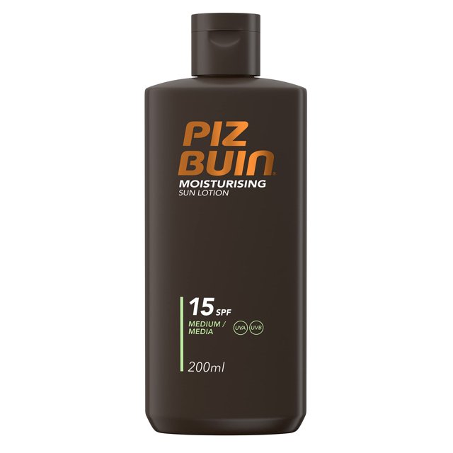 Loción solar Hidratante Piz Buin SPF15 200 ml