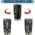 thumbnail image 6 of Personalized Viking Gifts for Men Dad 20oz Stainless Steel Insulated Coffee Cup Travel Mug Thermos Tumbler with Lid Christmas Birthday Fathers Day Valentine Gift for Husband Son Boy, 6 of 6