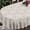 Cream-white, variant on Geometrical Oval Tablecloth Farmhouse 60"x120" Waterproof Table Cloth Washable Fabric Table Cover for Indoor/Outdoor Home Kitchen Dinner Decor