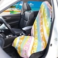thumbnail image 3 of Chririnla 1 Pack Car Seat Towel Cover Sweating Waterproof, Compatible with Van Truck Seat Bucket Seat Terry Cloth Car Seat Cover(Daisy), 3 of 7