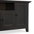 thumbnail image 6 of Simpli Home Amherst 72 inch Wide Solid Wood TV Stand in Hickory Brown For TVs up to 80 inches, 6 of 12