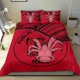 thumbnail image 4 of Juego de cama Niue rojo, 4 of 7