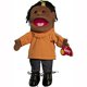 thumbnail image 1 of Sunny Toys 14 "Niña de pelo étnico en marioneta de guante superior naranja Globee 683987155156, 1 of 1
