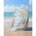 thumbnail image 4 of Contemporary Yellow Blue Tree Beach Towels Oversized Super Absorbent, Abstract Art Oil Paiting Lightweight Bath Towel Quick Dry Sets For Bathroom/Pool/Rv Camping/Beach Play/Gym Room/Picnic 35"x70", 4 of 8
