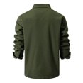 thumbnail image 2 of Chaqueta lavada de manga larga para hombre: camisa informal elástica de negocios, color patchwork, mezcla de poliéster, apta para todas las estaciones, 2 of 2