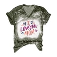 thumbnail image 5 of EQWLJWE I love my mom Funny Mothers Day Gifts For Mom Mommy Mama T-Shirt, 5 of 5