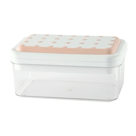 

Silicone For Freezer Ice Cube Tray Whiskey Cocktail With Lid Bin Reusable Maker