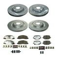 thumbnail image 2 of PowerStop Front and Rear Z36 Truck & Tow Carbon-Fiber Ceramic Brake Pad and Drilled and Slotted Rotor Kit Fits: LINCOLN Select Models K8696-36, 2 of 7