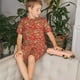thumbnail image 4 of Balery Strawberry Conjunto de Pijama Infantil de Manga Corta con Estampado – Ropa de Dormir de Algodón Suave-Small, 4 of 6