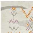 thumbnail image 5 of SAFAVIEH Casablanca Tiana Southwestern Shag Area Rug, Ivory/Multi, 4' x 6', 5 of 6