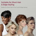 thumbnail image 6 of KISS PENCIL Pro Styler Ultra-Slim Flat Iron, 3.7” x 0.3” Ceramic Tourmaline Plates, 6 of 11