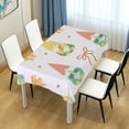 thumbnail image 7 of GZHJMY Easter Gnome Tablecloth, Rectangle Waterproof Washable Polyester Table Cover for Picnic Dinner Holiday Party Decor, 60 x 90 Inch, 7 of 7