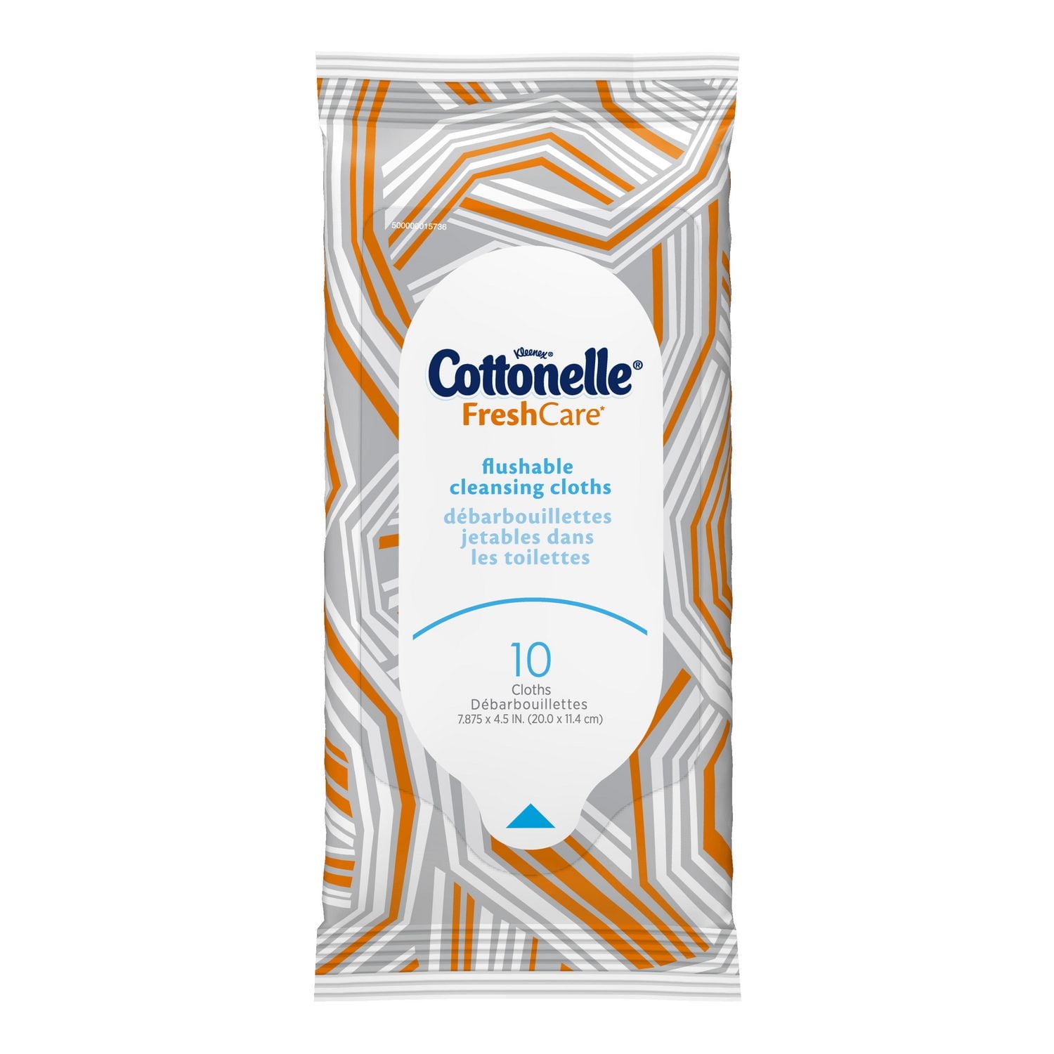 Cottonelle® Fresh Care* Flushable Cleansing Cloths Soft, 10 Cloths