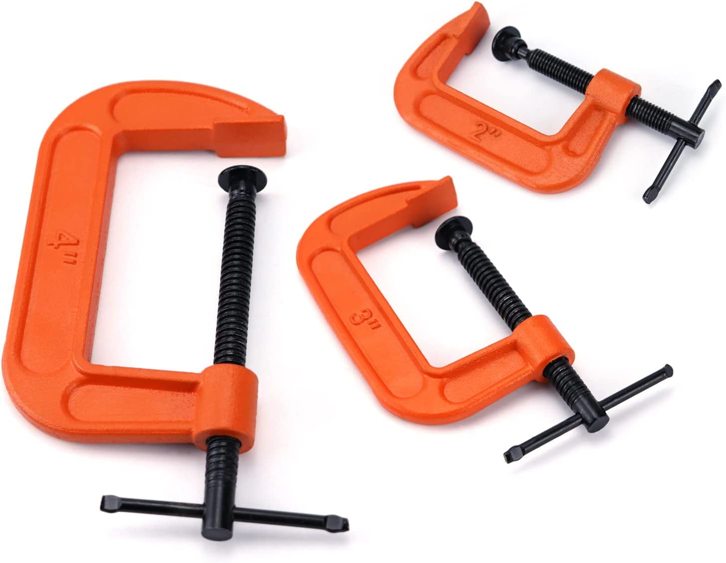 Buy 3PCS C Clamp Set,Heavy Duty G Clamps include 2Inch C Clamp,3Inch
