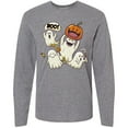 thumbnail image 3 of Inktastic Halloween Ghosts Long Sleeve T-Shirt, 3 of 5