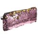 thumbnail image 1 of Makeup Bag Travel Makeup Pouch Cosmetics Pouch Sequin Polyester Storage Pouch, 1 of 3