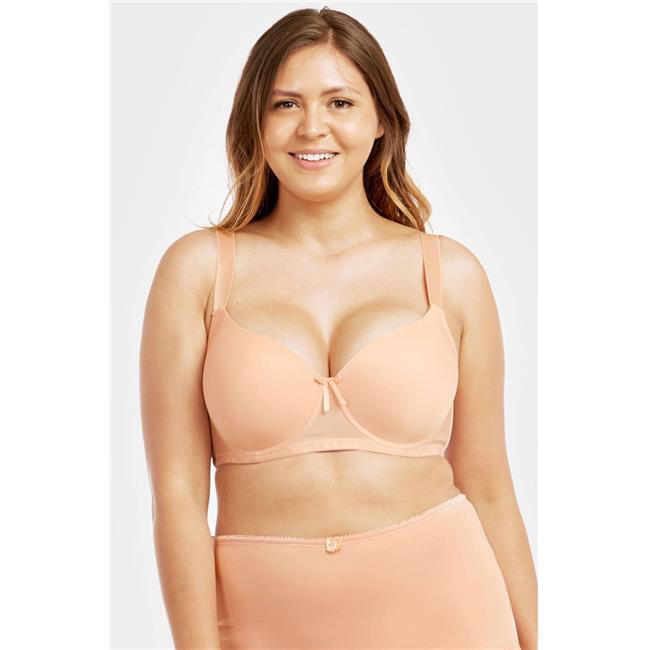 cazar Iniciar sesión Migración Mamia & Sofra IN-BR4129PD1-38D D Cup Full Coverage Bra - Size 38 - Pack of  6 - Walmart.com