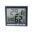 thumbnail image 1 of Termómetro interior higrómetro digital con pantalla LCD de caracteres grandes en negrita, tecnología mejorada de ahorro de energía, sala de alta precisión, 1 of 5