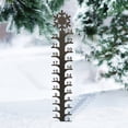 thumbnail image 2 of Awdenio 24 Inch Snow Meter Hand Made Metal Outdoor Garden Snow Meter Garden Decoration, 2 of 4