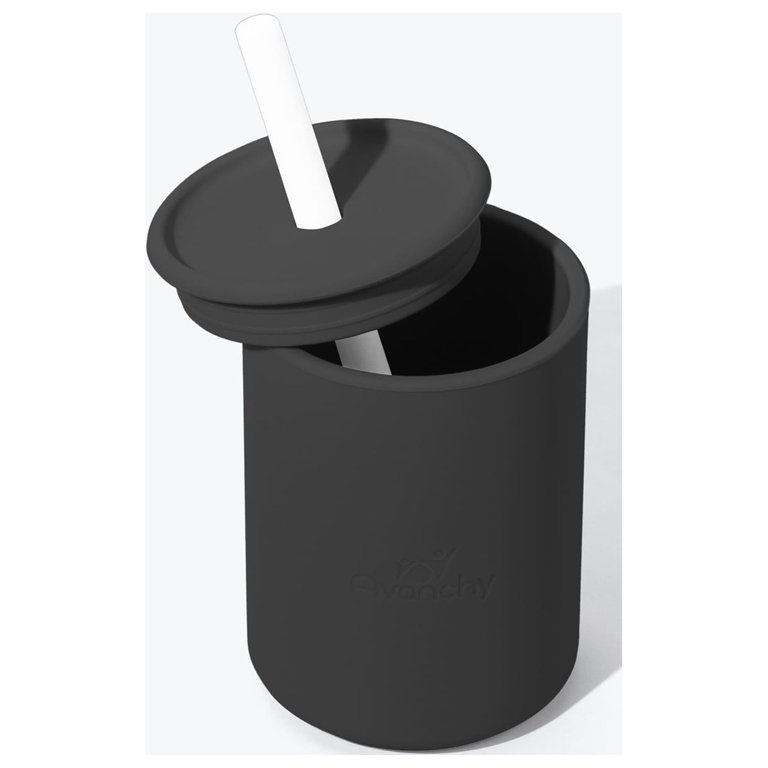 Avanchy La Petite Silicone Mini Cup - Black - 5 oz.