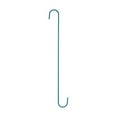 thumbnail image 6 of Panacea Vibrant Assorted Steel 18 in. H S-Hook Plant Hanger 1 pk, 6 of 6