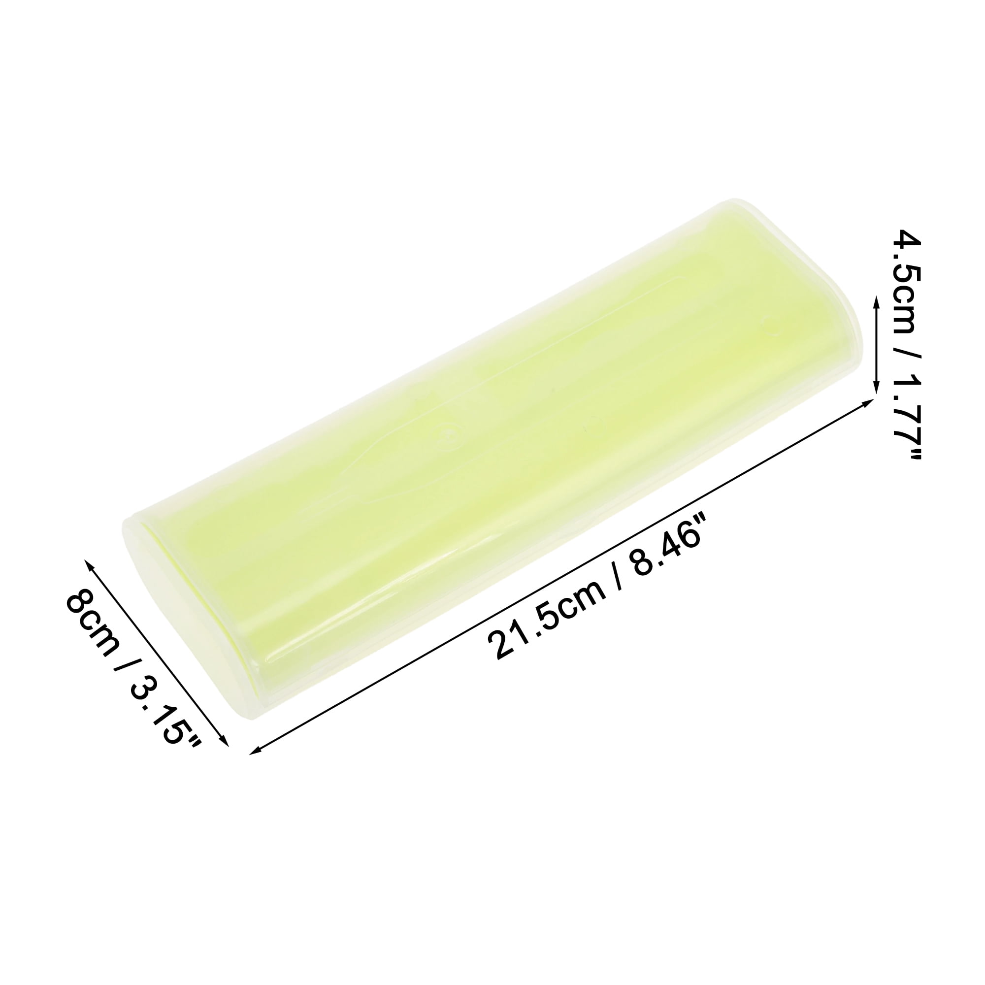 Unique Bargains Portable Electric Toothbrush Travel Case Philips Sonicare Yellow, Green