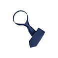 thumbnail image 1 of INSPIRE CHIC Corbatas de hombre de color sólido para ocasiones formales, casuales, fiestas y bodas, autoajustables, azul marino, 1 of 5