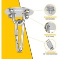 thumbnail image 2 of Ceiling Hook, Stainless Steel Punching Bag Ceiling Bracket Up To 400kg, Heavy, 2 of 5
