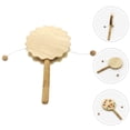 thumbnail image 3 of SHISUYAN Unfinished Wood Craft DIY Painted Rattle-drum DIY Painting Wood Rattle-drum Model DIY Supply, 3 of 8