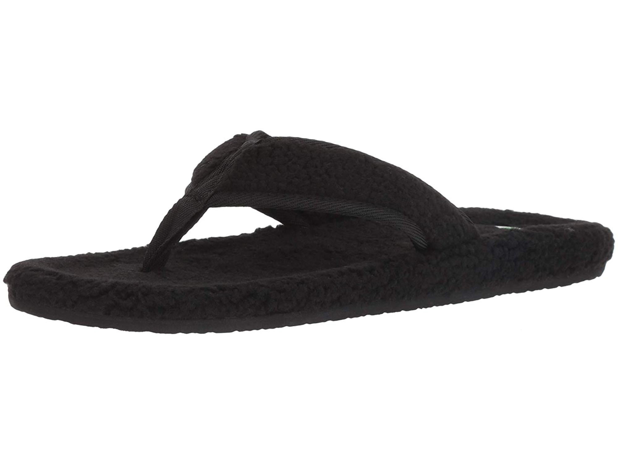 sanuk furreal flip flops