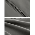 thumbnail image 3 of TACVASEN Mens Outdoor Special Ops Jacket Fleece Camping Coat Gray M, 3 of 7