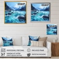 thumbnail image 4 of Designart "Alaskan Glacier Charm" Glacier Floater Framed Wall Art Living Room, 4 of 5