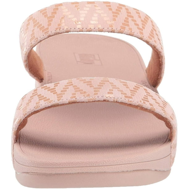 FitFlop Womens Lottie Chevron Slide Sandal Walmart