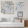 thumbnail image 4 of Designart Chinoiserie With Birds and Peonies X FLOAT FRAME WALL ART, 4 of 4